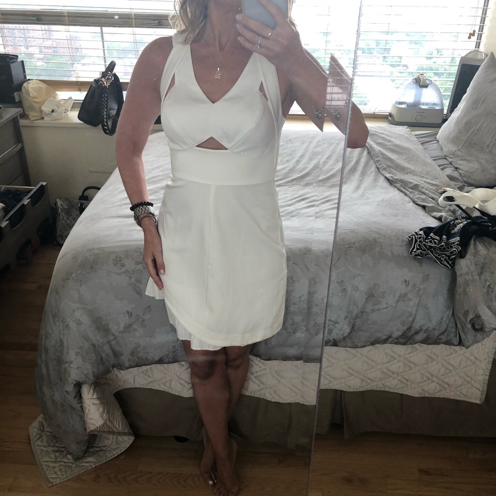 Revolve Clothing Minty Meets Munt White Dress SM